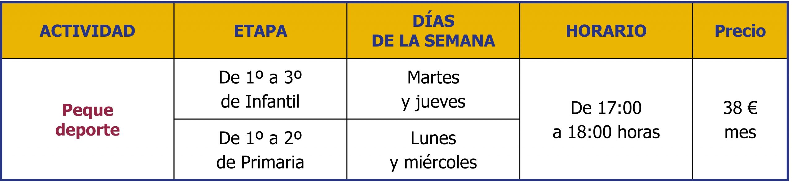 Extraescolares