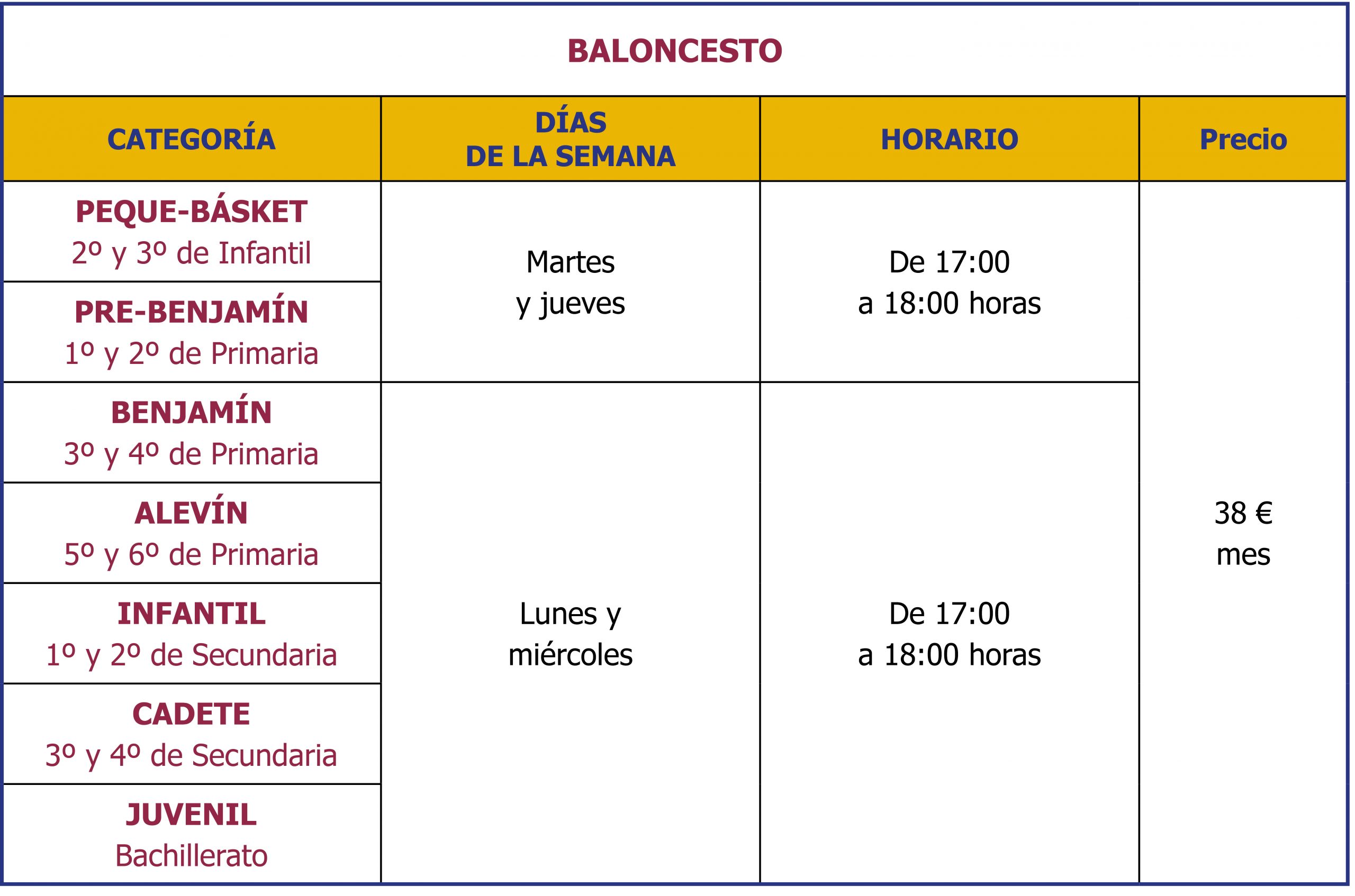 Extraescolares